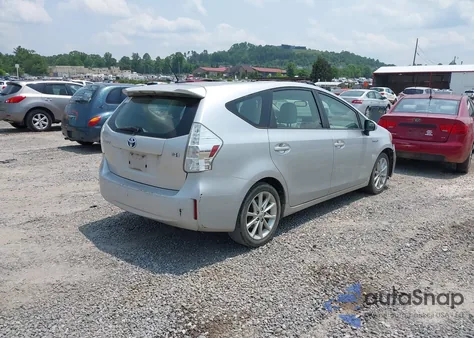 2012 Toyota Prius V Five from USA, damaged, VIN JTDZN3EU3C3032952